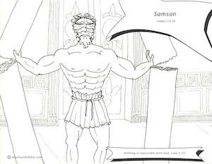 150+ Samson Illustrations, Royalty-Free Vector Graphics & Clip Art - iStock  | Samson island, Samson goliath, Deborah samson